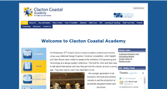Desktop Screenshot of clactoncoastalacademy.org
