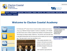 Tablet Screenshot of clactoncoastalacademy.org